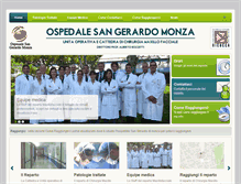 Tablet Screenshot of maxillofaccialemonza.org